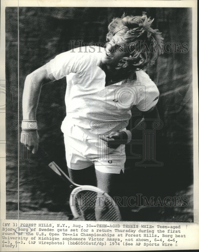 1974 Bjorn Borg-Historic Images