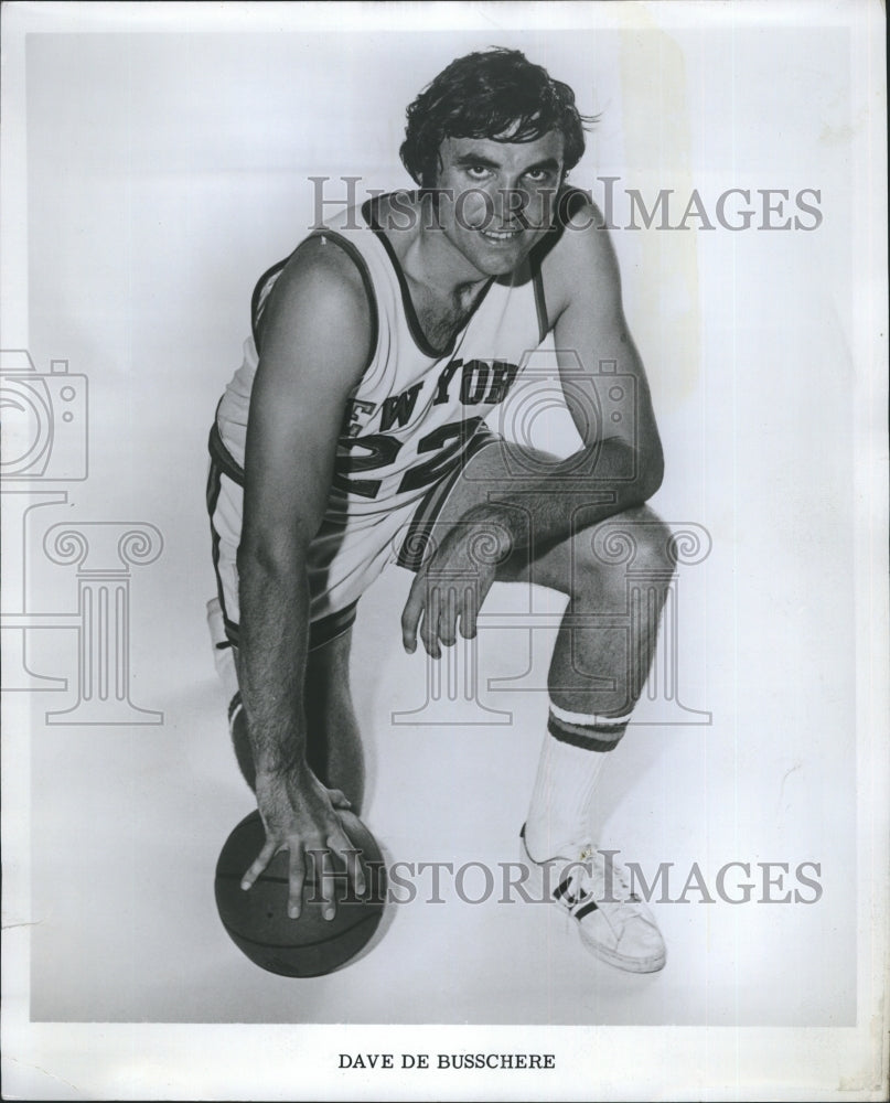 1973 Press Photo New York Knicks player Dave DeBusschere - Historic Images