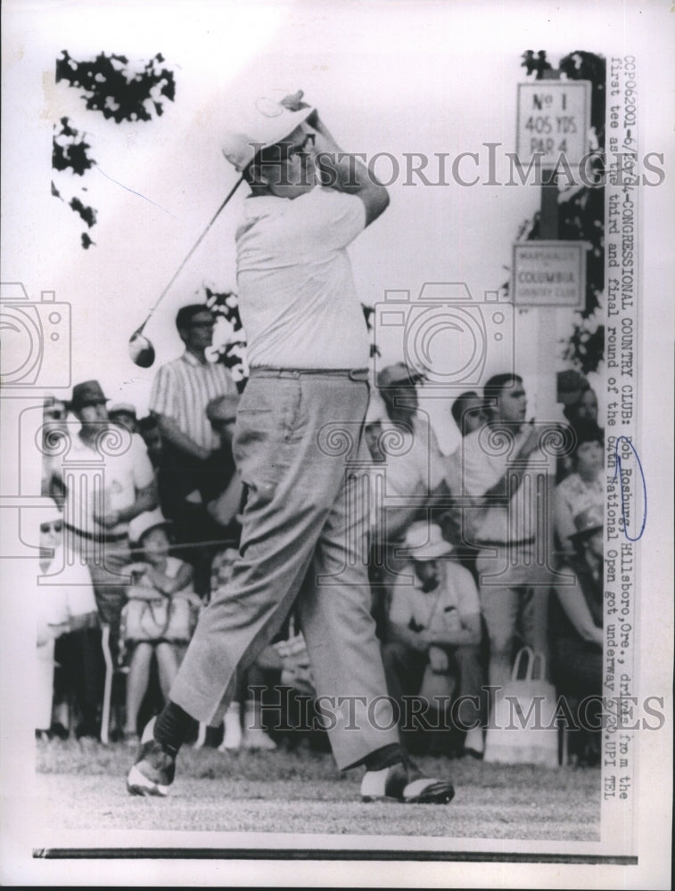 1964 Press Photo Bob Rosburg Congressional - RSH26261 - Historic Images