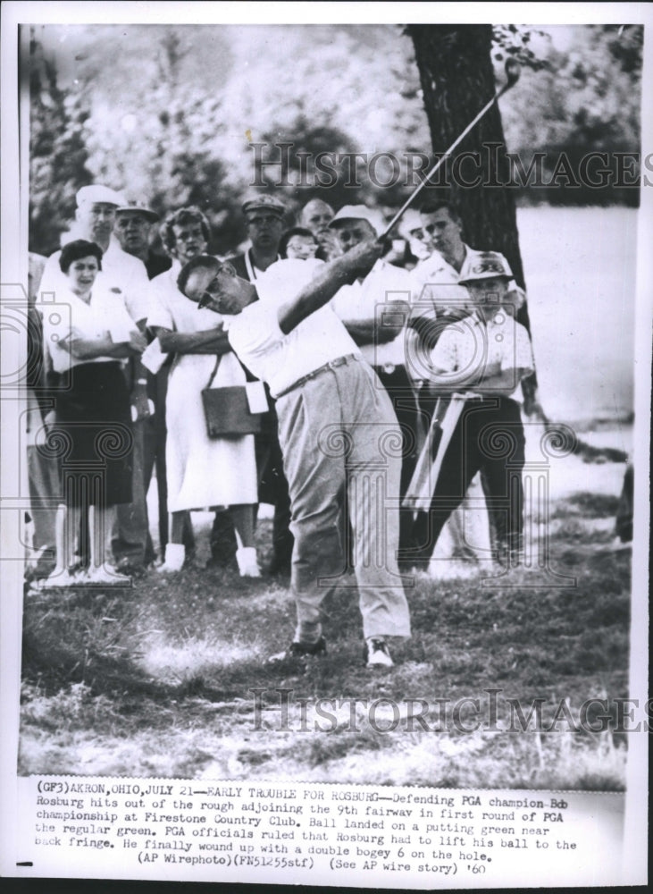 1960 Press Photo Bob Rosburg PGA - RSH26265 - Historic Images