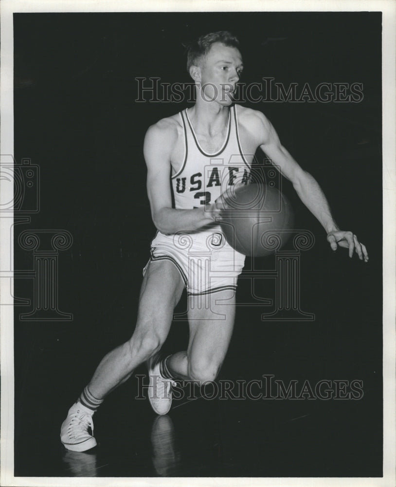 1959 Press Photo Bob BeckelUSAFA - Historic Images