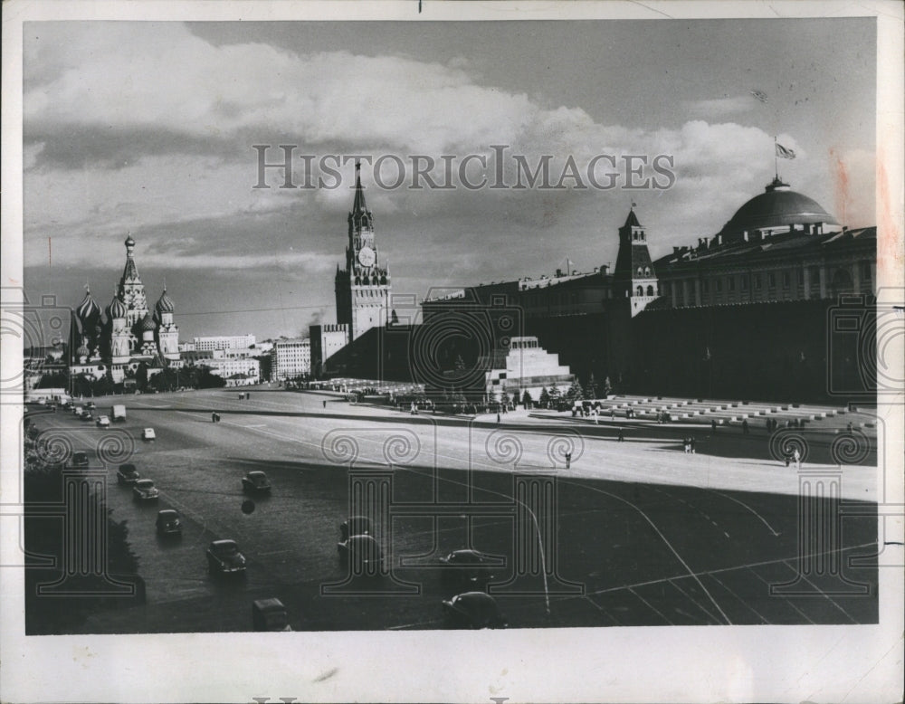 1957 Press Photo Red Square in Moscow - RSH26939 - Historic Images