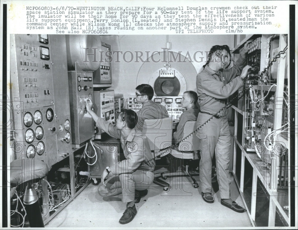 1970` Terry Donlon, Stephen Dennis, Wilson Wong &amp; John Hall-Historic Images