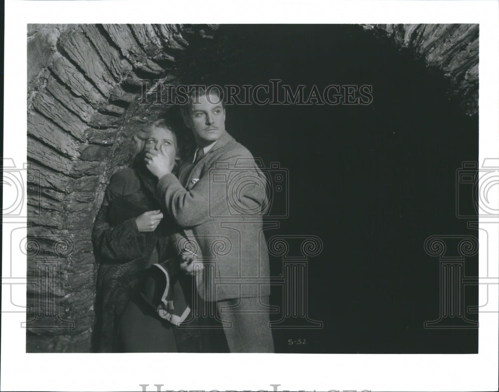 1999 Press Photo Madeline Carroll Robert Donat - RSH27343 - Historic Images