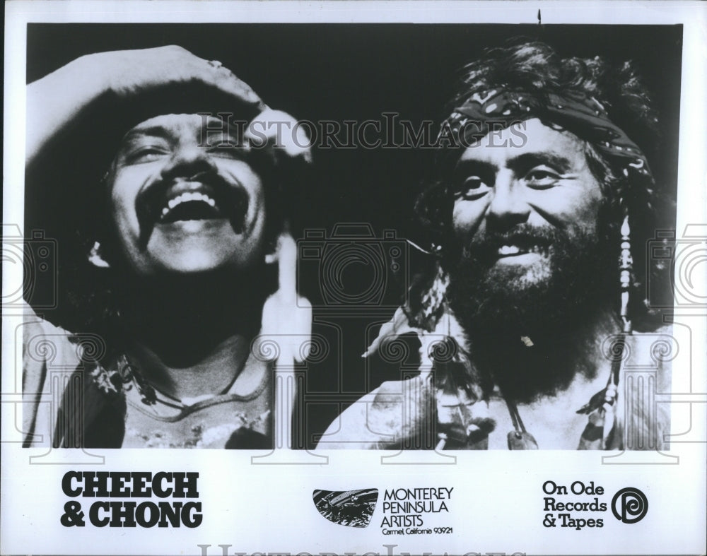 1988 Press Photo Cheech &amp; Chong - RSH27429 - Historic Images