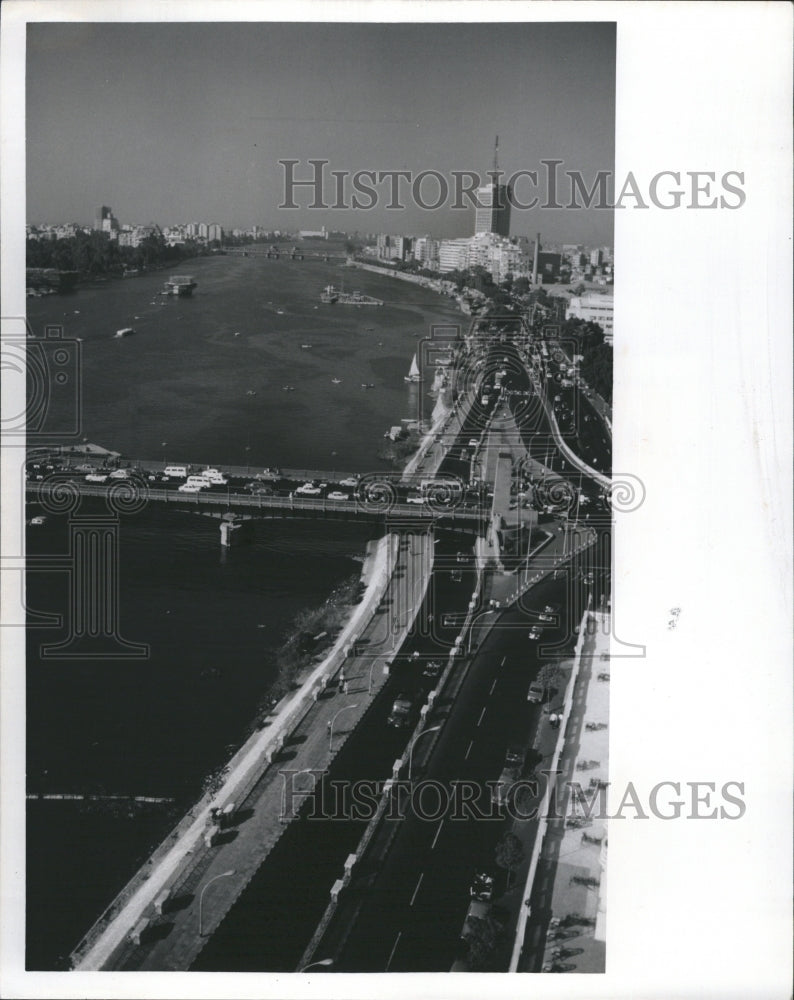 1979 A view of Modern Cairo-Historic Images