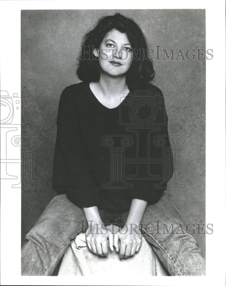 Press Photo Actress-Playwright Cynthia Caponera - RSH27967 - Historic Images