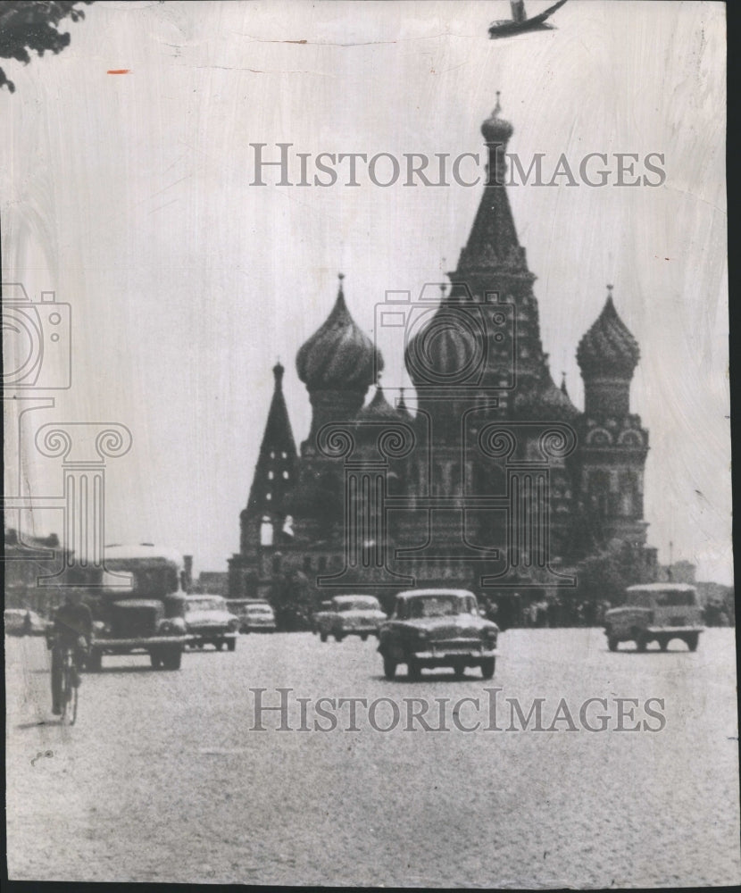 1977 Press Photo The Red Square in Moscow - Historic Images