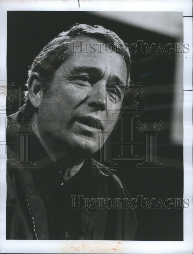 1977 Press Photo Perry Como - Historic Images