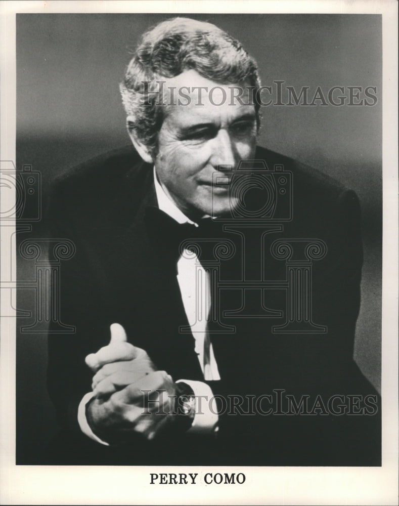 Press Photo Perry Como - RSH28073 - Historic Images