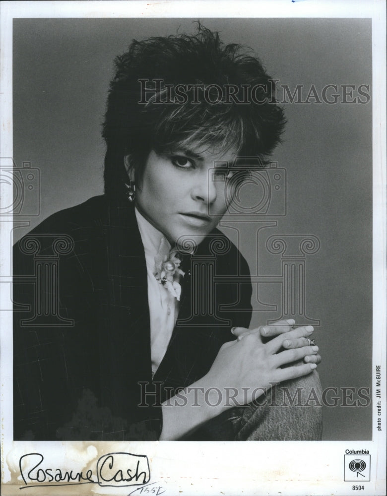 1988 Singer Rosanne Cash.-Historic Images