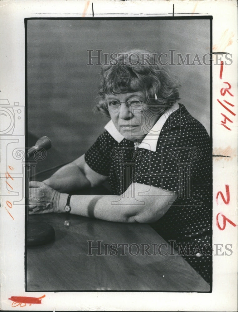 1963 Press Photo Dr.Margaret Mead - Historic Images