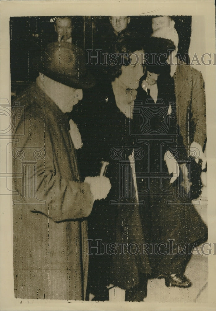 1940 Press Photo Unity Valkyrie Freeman and Lord Redesdale in England - Historic Images