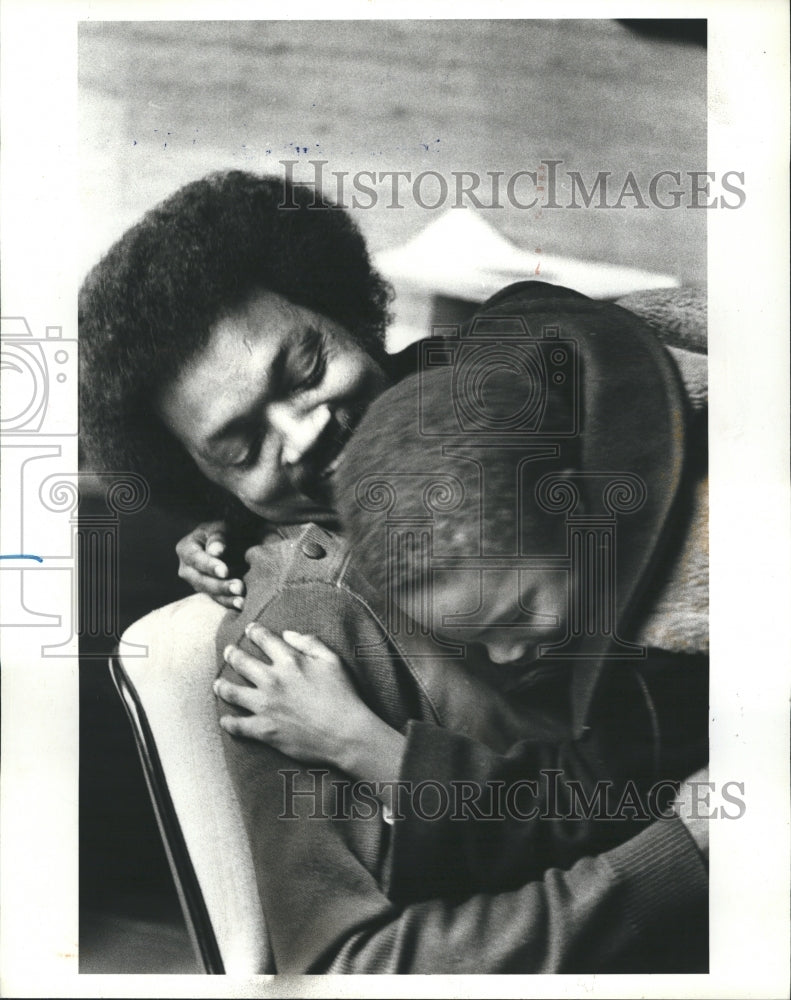 1978 Press Photo Rev. Jackson With Son - Historic Images