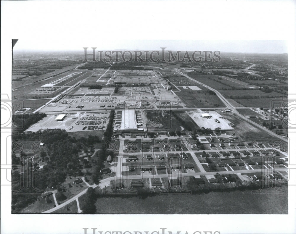 1989 Press Photo Nissan Plant Nashville /Smyrna Tenn - RSH29017 - Historic Images