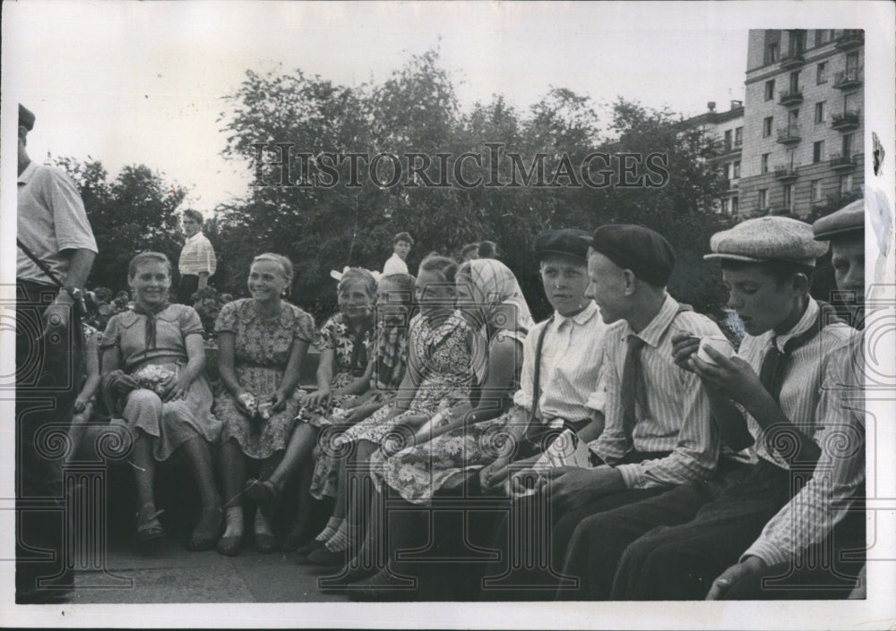 1962 Press Photo Children in Volograd Organized Communists - Historic Images