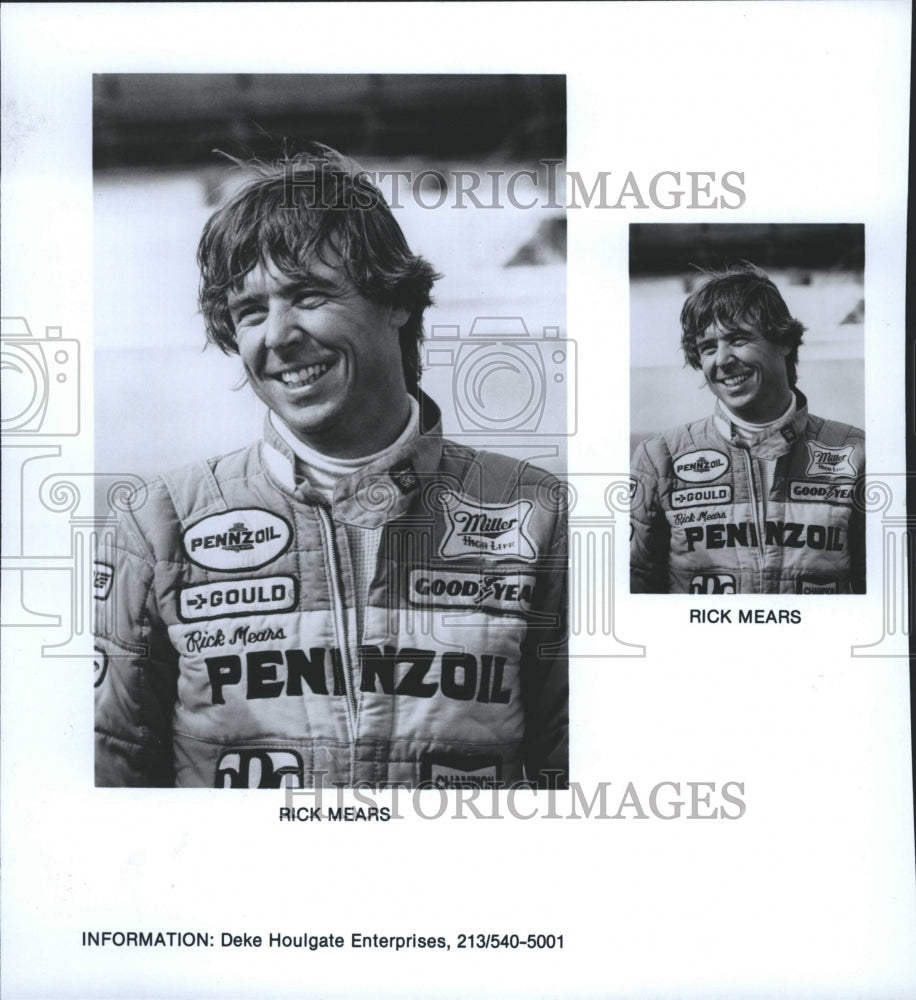 1984 Press Photo Rick Mears - RSH29293 - Historic Images