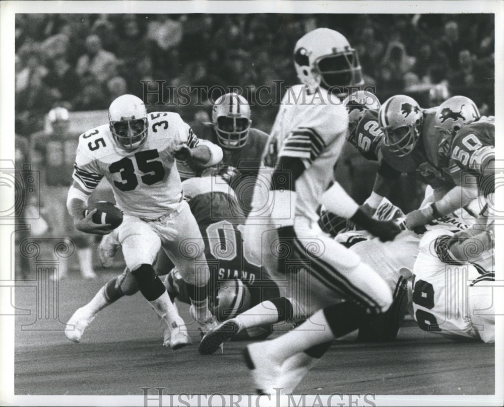 Press Photo The Arizona Cardinals Face Off Against the Detroit Lions. - Historic Images