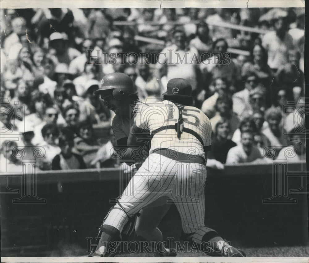 1976 Press Photo Philadelphia and Cubs play off. - Historic Images