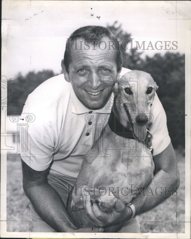 1962 Press Photo Teddy Meadows and Dianes Baby, - RSH30487 - Historic Images