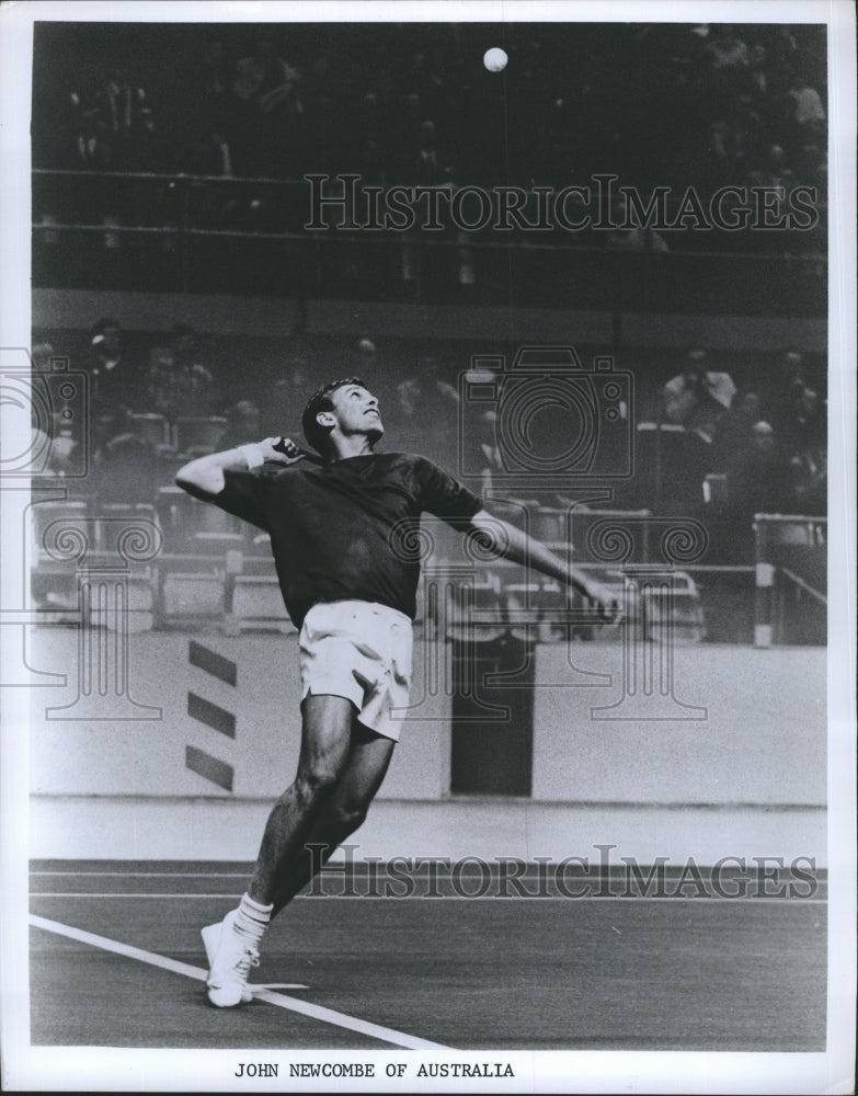 Press Photo John Newcombe Australian Tennis Player. - Historic Images