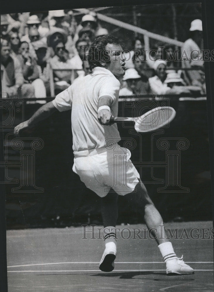 1972 Press Photo Tom Okker Netherlands Tennis Longwood Cricket Club - RSH30577 - Historic Images