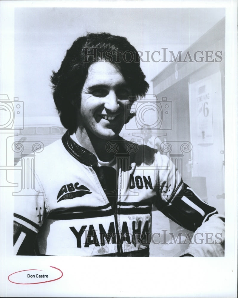 1974 Don Castro Racecar Driver - Historic Images