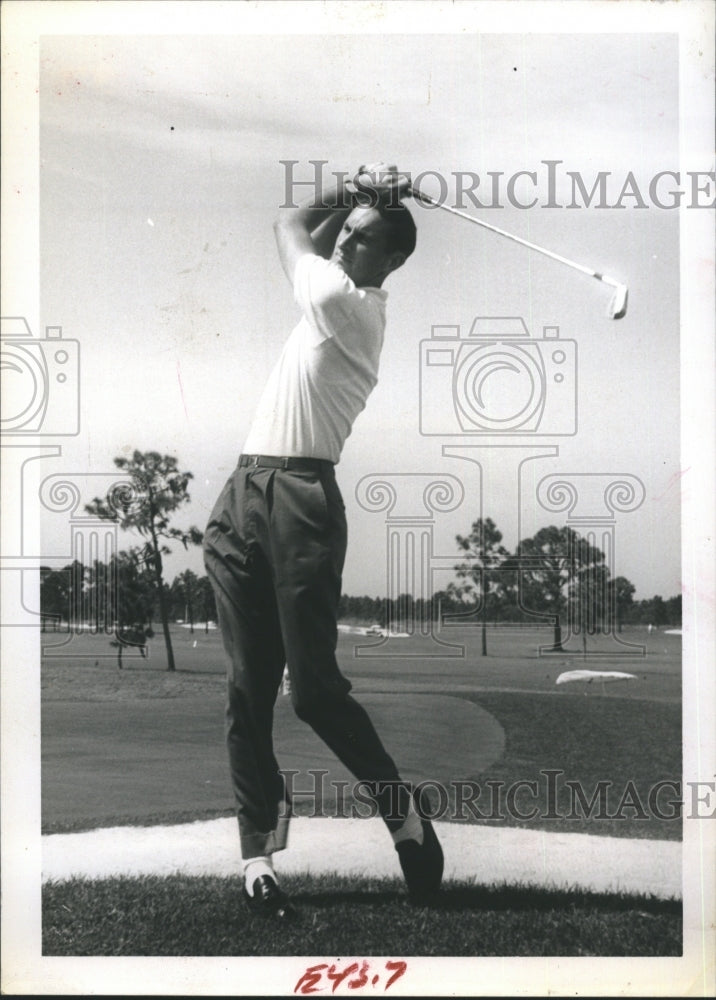 1963 Press Photo Bob Charles, Golf Player - Historic Images