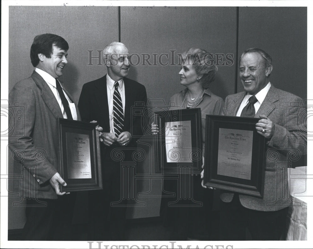 1980 Press Photo Winter Meetings Dallas Texas Minor League Executives - Historic Images
