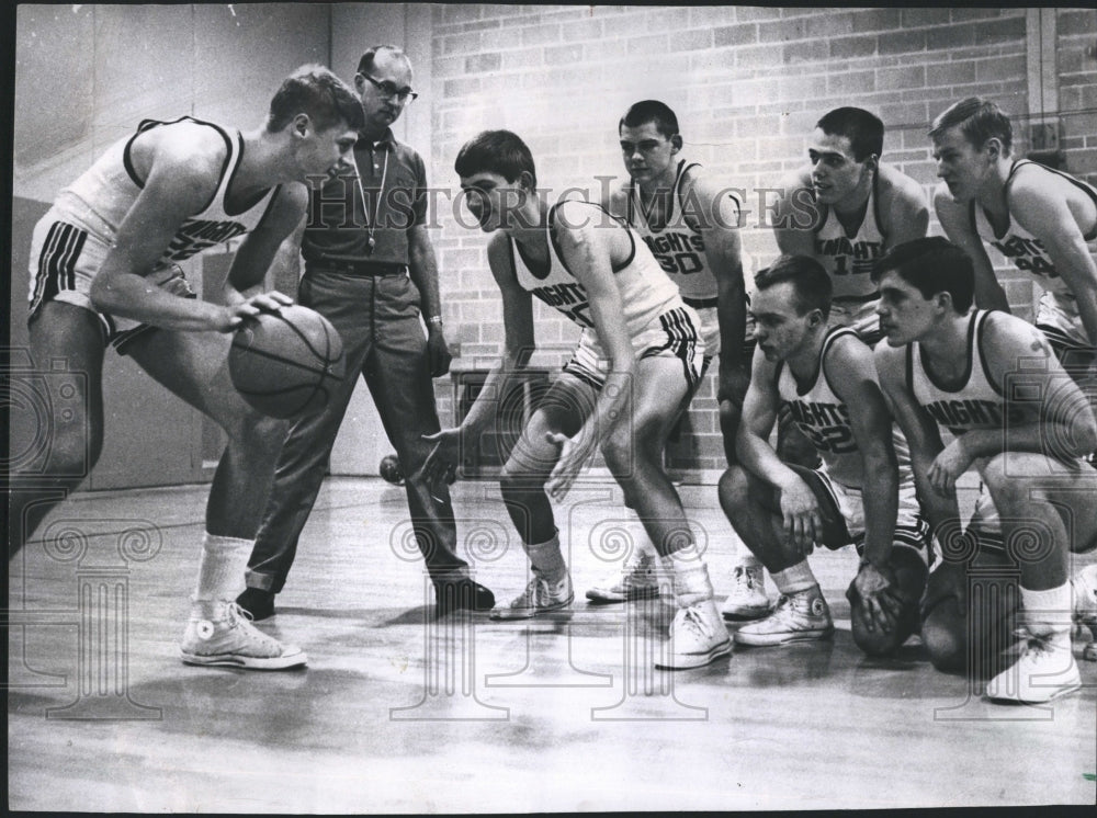 1968 Press Photo George Timson, Dick Kinneman, Jim Gumz, Butch Leonard - Historic Images