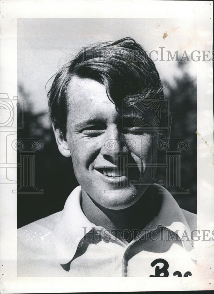 1975 Press Photo Mike Reid Brigham Young University Golfer National Amateur - Historic Images