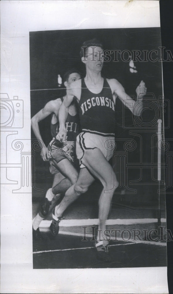 1950 Press Photo Don Gehrmann, star Wisconsin runner - Historic Images