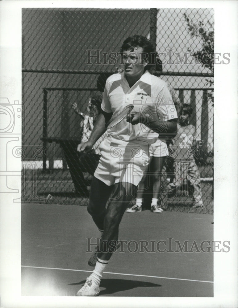1976 Press Photo Bob Seagren, pole vaulter &amp; T.V. Sportscaster. - RSH34441 - Historic Images