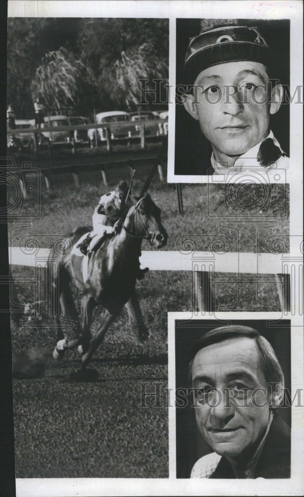 1976 Press Photo Eddie Arcaro, Steve Cauthen - Historic Images