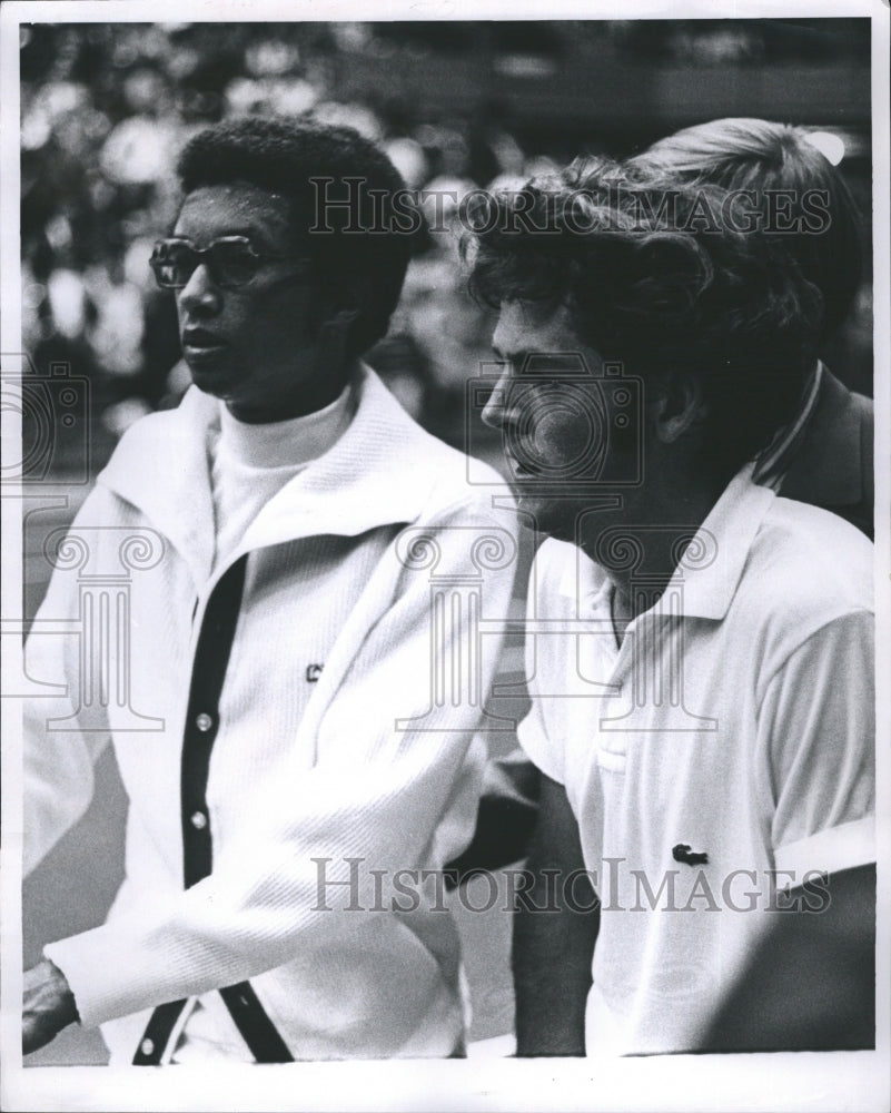 Press Photo Arthur Ashe, Tennis - Historic Images