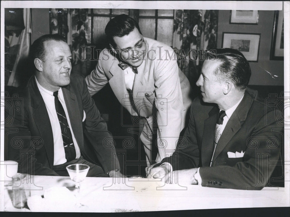1955 Bruins Break Up Dinner-Historic Images