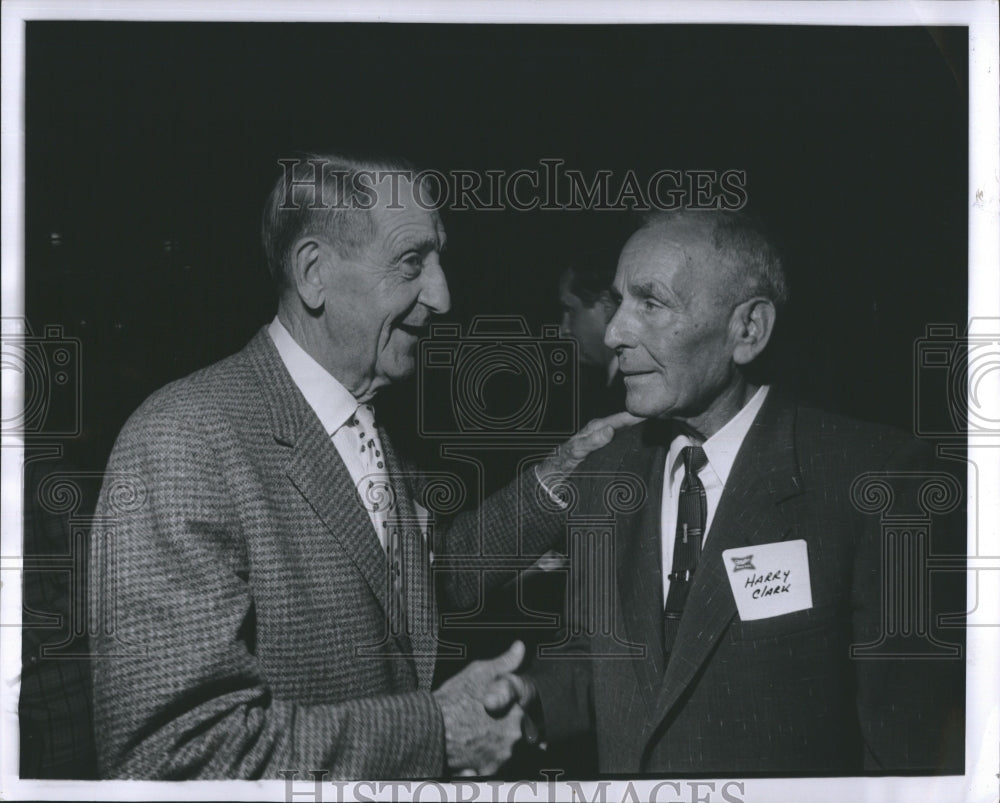 1960 Press Photo Geo. McBride Harry Olarh - RSH35667 - Historic Images