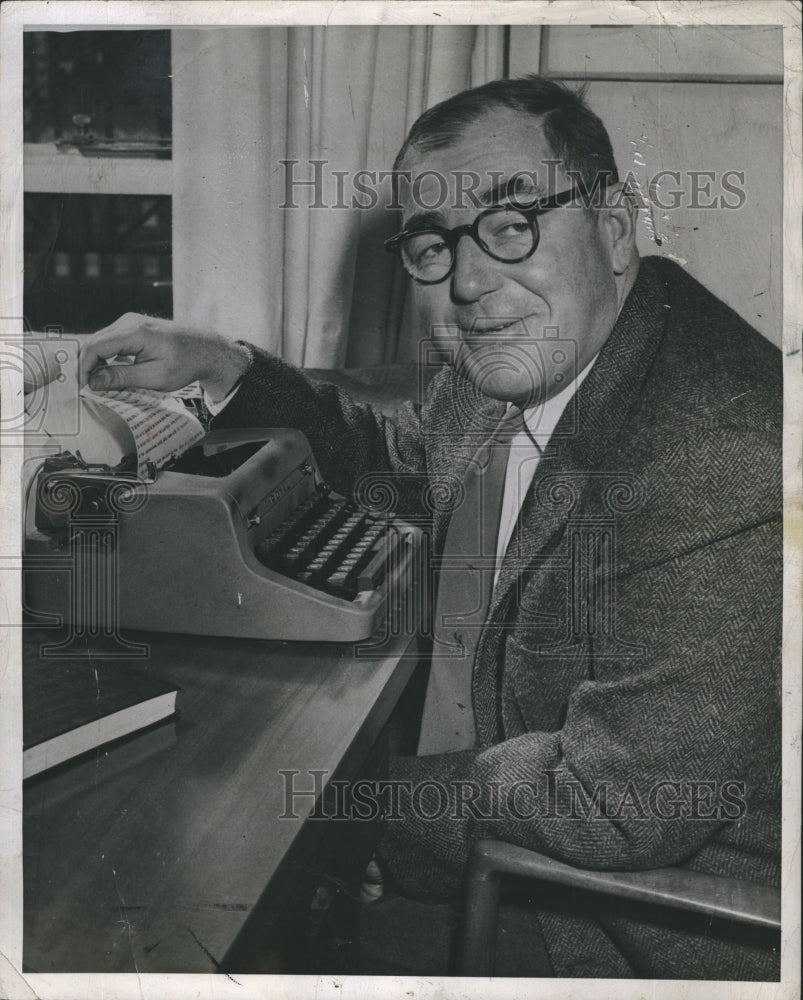 1969 Press Photo Jimmy Cannon Sports Journalist - RSH36077 - Historic Images