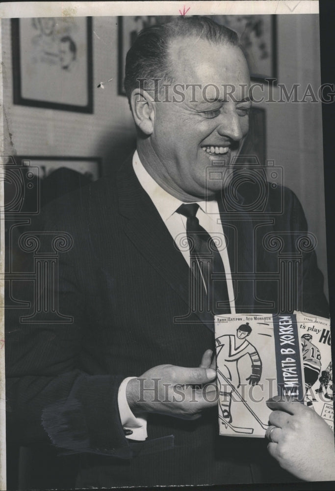 1962 Press Photo Lynn Patrich Hockey - Historic Images