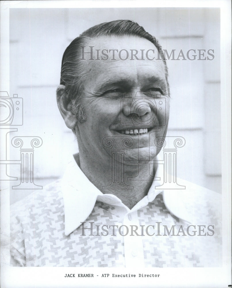 Press Photo Jack Kramer ATP - Historic Images