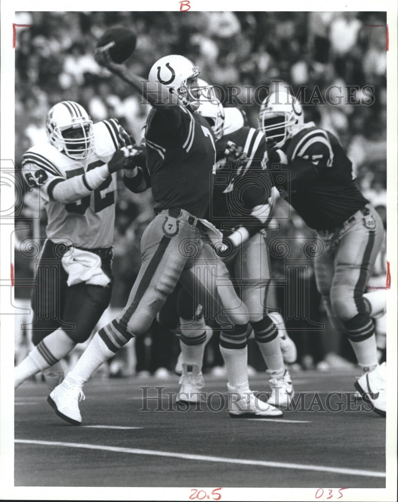 Press Photo Gary Hogebook Baltimore Colts - RSH36309 - Historic Images
