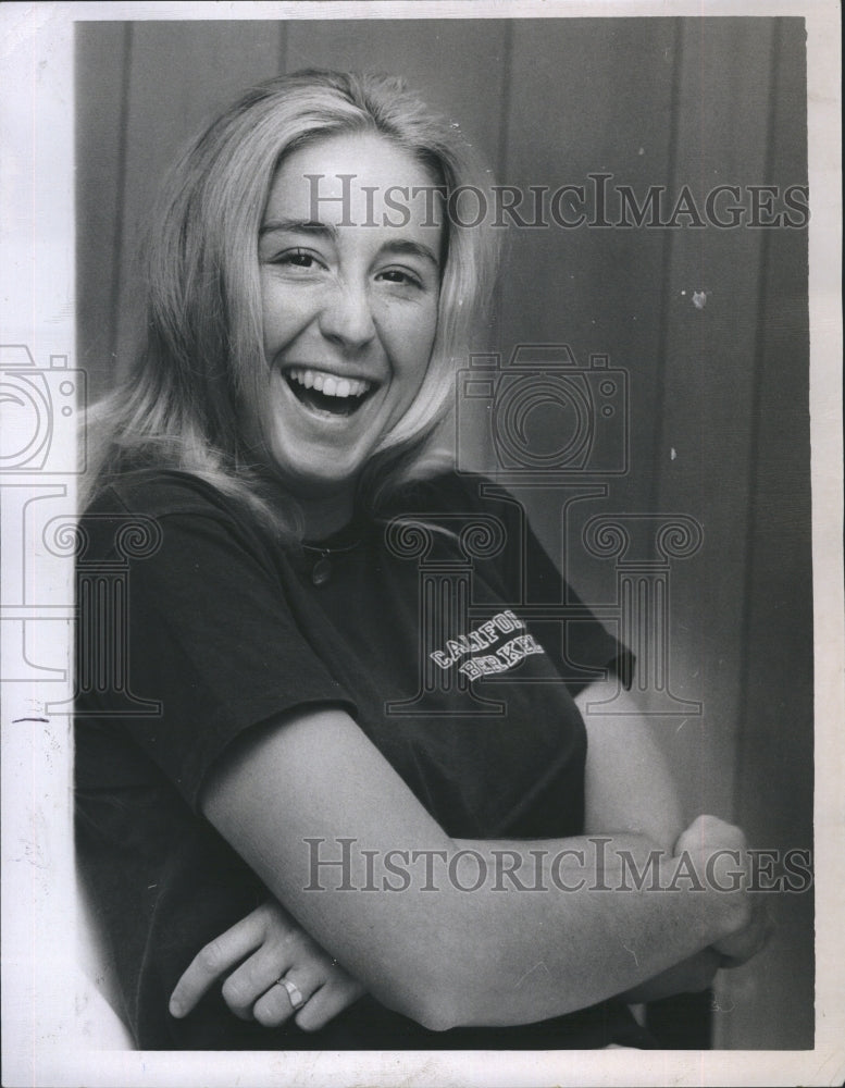 1971 Press Photo Kristy Pigeon Womens Tennis Player Sports - Historic Images