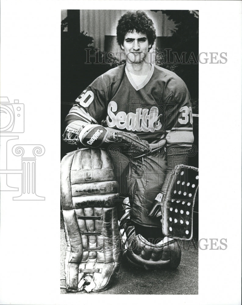 1984 Pat Watson Seattle Ice Hockey Goalie NHL College Sports-Historic Images