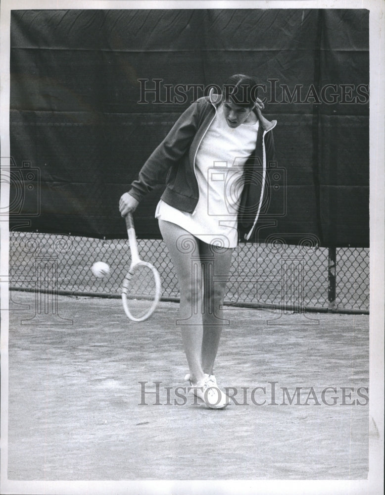 1972 Press Photo Irene Pozeforics finals Tennis Longwood - RSH36637 - Historic Images