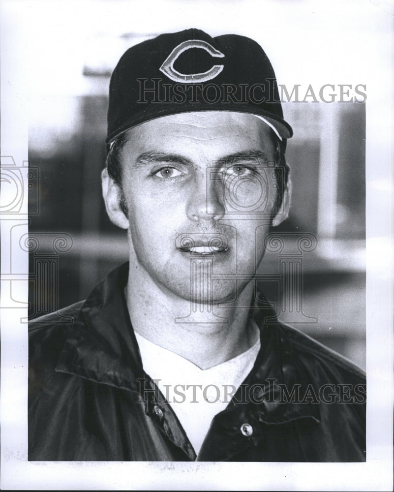 1970 Press Photo Indians Pitcher Wilmer Dean Chance Turns Back To Hitter Every - Historic Images