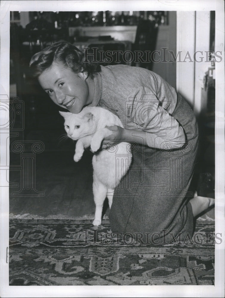 1952 Press Photo Maureen Connolly Tennis Star - Historic Images