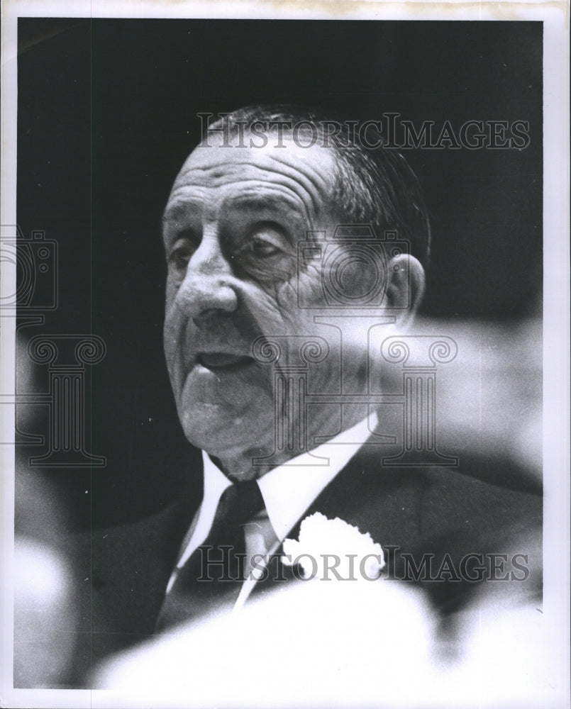 1958 Press Photo Wisconsin Hall of Fame Geo McBride - RSH37081 - Historic Images