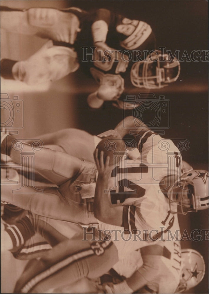 1985 Press Photo Gary Hogeboom Cowboys - Historic Images