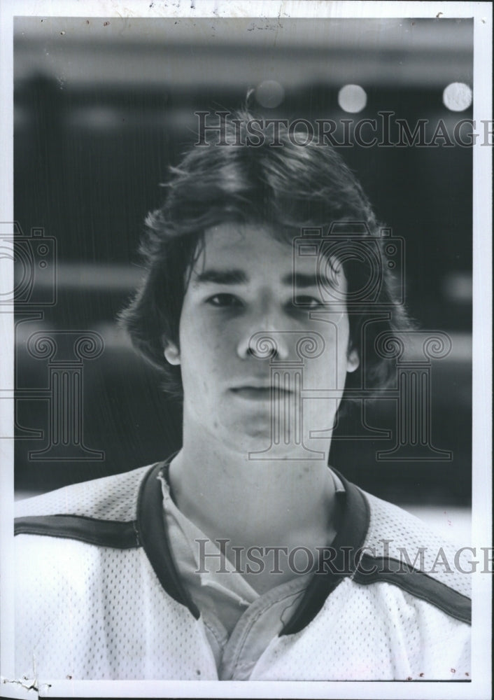 1980 Press Photo Joe Ward Seattle Native Drafted NHL Breakers Hockey Team - Historic Images