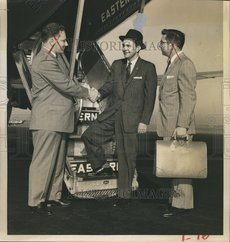 Press Photo Politician Wendell Ford Kentucky Governor Boarding Plane - Historic Images